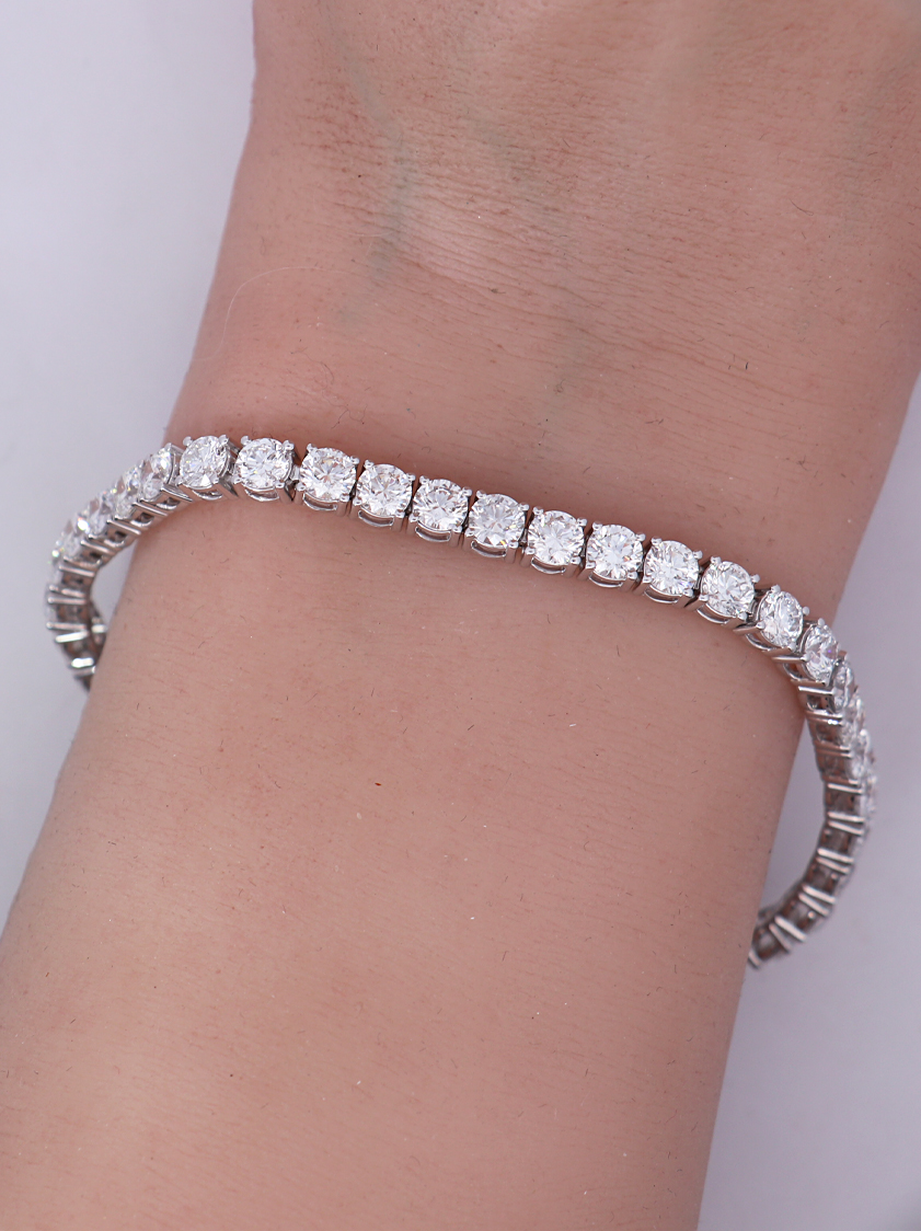 Lab-Diamond Bracelet